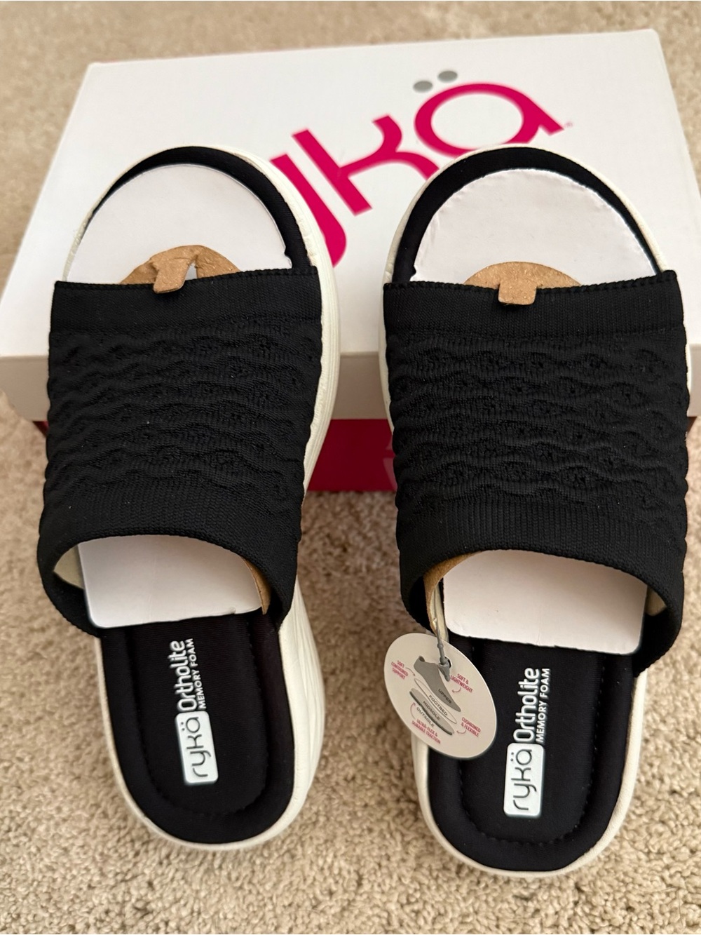 RYKA Slip-On Sandals - SZ 6 1/2 W